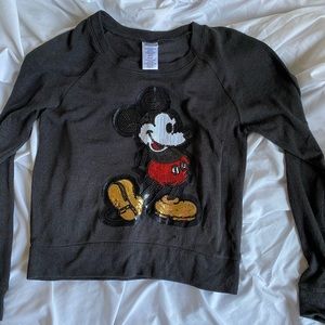 Mickey Mouse sequin sweater